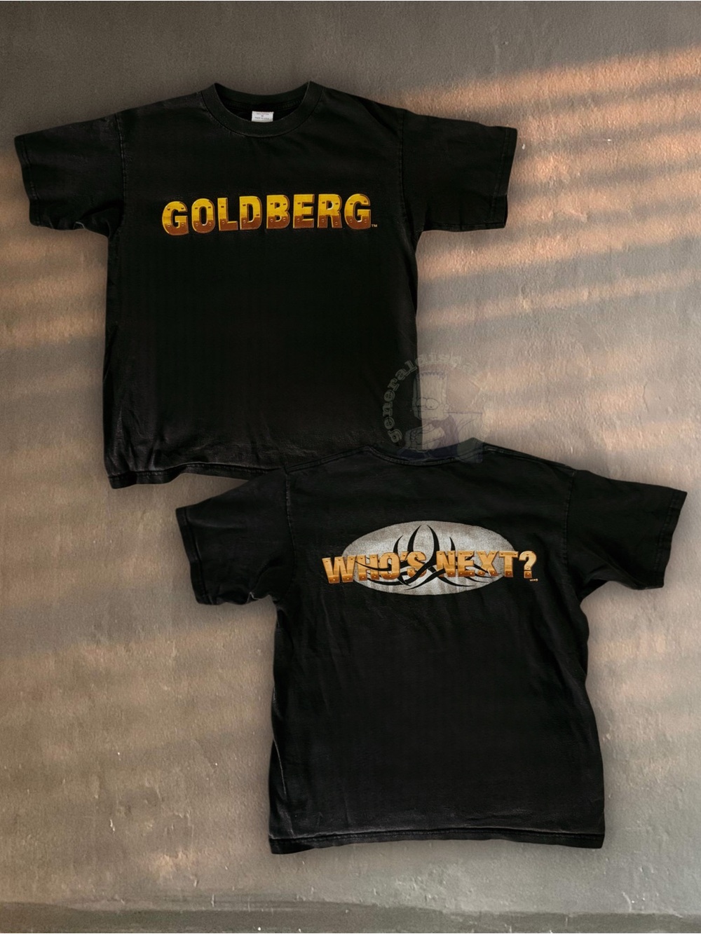 90s vintage goldberg who’s next WCW T rare nwo wwf ufc boxing y2k sting america